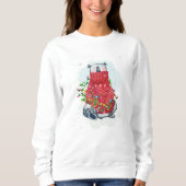 Weihnachtsbär Sweatshirt (Vorderseite)