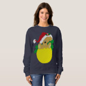 Weihnachtsbär Sweatshirt (Vorne ganz)