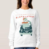 Weihnachtsbär Sweatshirt (Vorderseite)