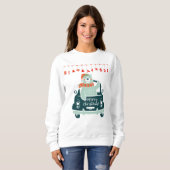 Weihnachtsbär Sweatshirt (Vorne ganz)