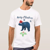 Weihnachtsbär T-Shirt (Vorderseite)