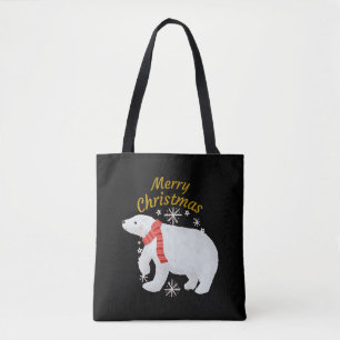 Weihnachtsbär Tasche