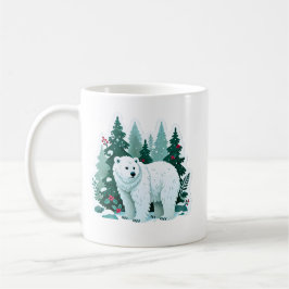 Weihnachtsbär-Tasse - Festwaldzauber Kaffeetasse