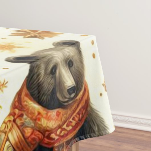 Weihnachtsbär Tischdecke (Beispiel)