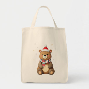 Weihnachtsbär Tragetasche