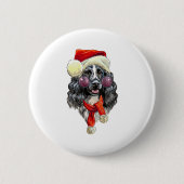 Weihnachtsbärchen Button (Vorderseite)