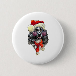 Weihnachtsbärchen Button