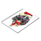 Weihnachtsbärchen Notizblock (Linke Seite)