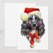Weihnachtsbärchen Save The Date (Vorne/Hinten)