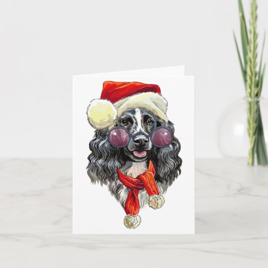 Weihnachtsbärchen Save the Date Ankündigung (Vorderseite)