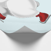 Weihnachtsbären Geschenkpapier (Ecke)
