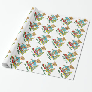 Weihnachtsbären - Geschenkpapier