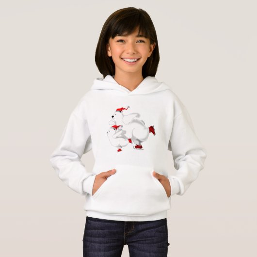 Weihnachtsbären Hoodie (Vorne ganz)