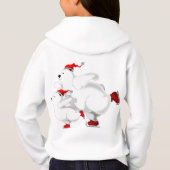 Weihnachtsbären Hoodie (Rückseite)