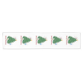 Weihnachtsbären Kurzer Tischläufer (Horizontal)