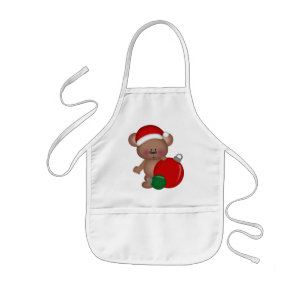 Weihnachtsbären Schürze