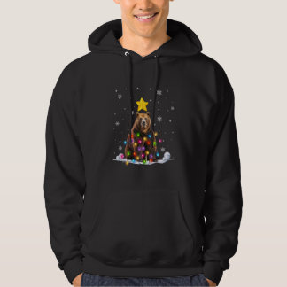 Weihnachtsbären Weihnachtsbäume Hoodie