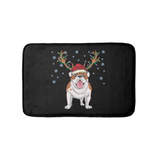 Weihnachtsbärenhund Badematte