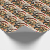 Weihnachtsbärenpapier Geschenkpapier (Ecke)