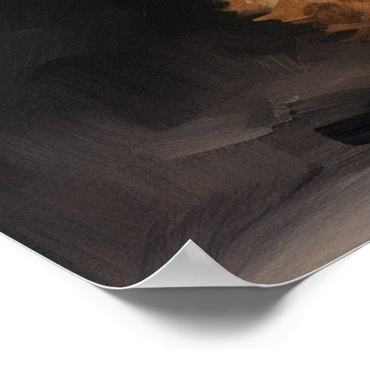 Weihnachtsbärenposter Poster (Ecke)