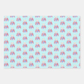 Weihnachtsbärenwrapping Paper Set Geschenkpapier Set (Vorderseite)