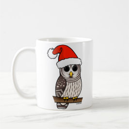 Weihnachtsbarot Owl Santa Tasse