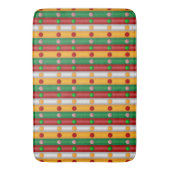 Weihnachtsbars Badematte (Vorderseite Vertikal)