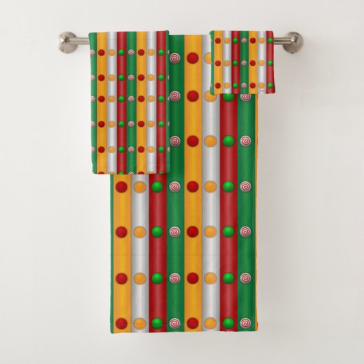 Weihnachtsbars Badhandtuch Set (Insitu)
