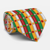 Weihnachtsbars Krawatte (Gerollt)