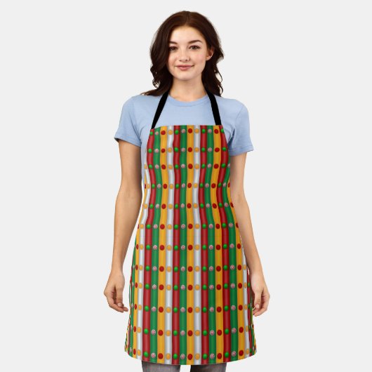Weihnachtsbars-Schürze Schürze (Getragen)
