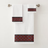 Weihnachtsbartan Badhandtuch Set (Insitu)