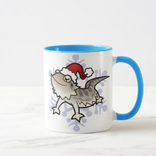 Weihnachtsbärtiger Drache/Rankins Drache Tasse