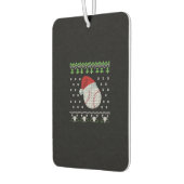 WeihnachtsBaseball Autolufterfrischer (Links)