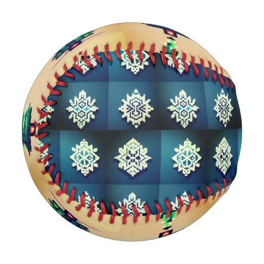 WeihnachtsBaseball Baseball (Vorderseite Links)