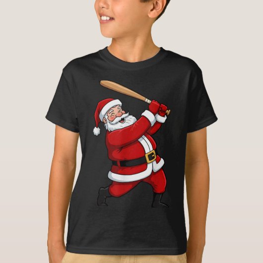 WeihnachtsBaseball Batter Weihnachtsfeier Weihnach T-Shirt (Vorderseite)