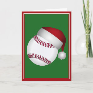 WeihnachtsBaseball Feiertagskarte