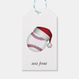 WeihnachtsBaseball Geschenkanhänger