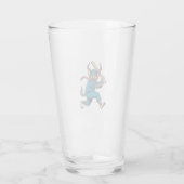WeihnachtsBaseball-Spieler Glas (Rückseite)