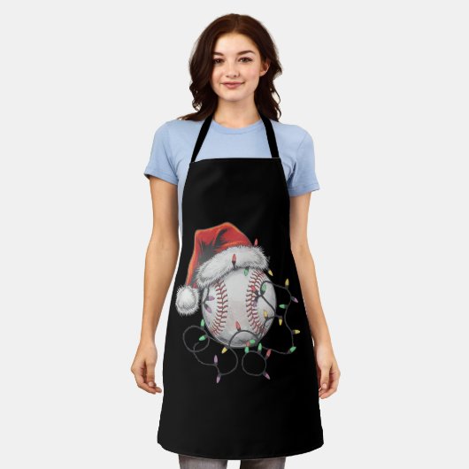 WeihnachtsBaseball-Spieler Schürze (Getragen)