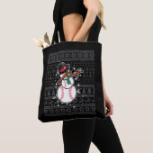 WeihnachtsBaseball Tasche (Von Nahem)