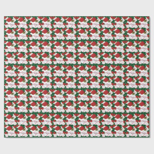 WeihnachtsBaseballs | DIY Name Geschenkpapier (Flach)