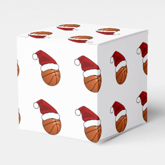 Weihnachtsbasketball Geschenkschachtel (Vorderseite)