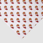 Weihnachtsbasketball Seidenpapier (Ausschnitt)