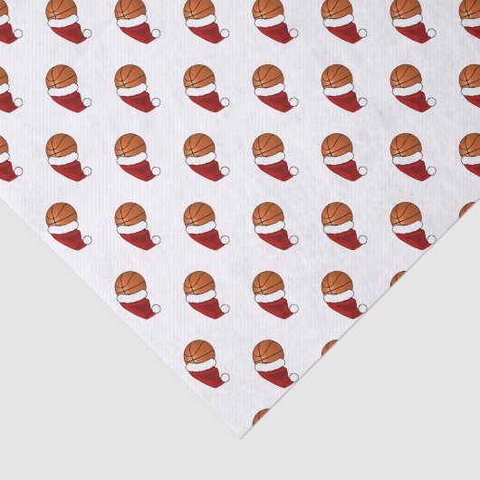 Weihnachtsbasketball Seidenpapier (Ausschnitt)