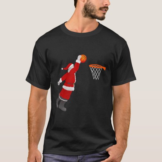 Weihnachtsbasketball Weihnachten Weihnachten Weihn T-Shirt (Vorderseite)