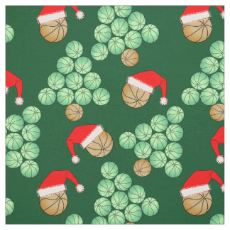 Weihnachtsbasketballbaum Stoff