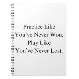 Weihnachtsbasketballteam mit Motivierend Angebot Notizblock