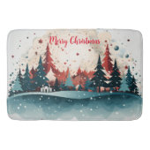 Weihnachtsbath Mat Badematte (Vorderseite)