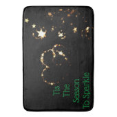 Weihnachtsbath Mat Badematte (Vorderseite Vertikal)