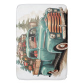 Weihnachtsbath Mat Badematte (Vorderseite Vertikal)